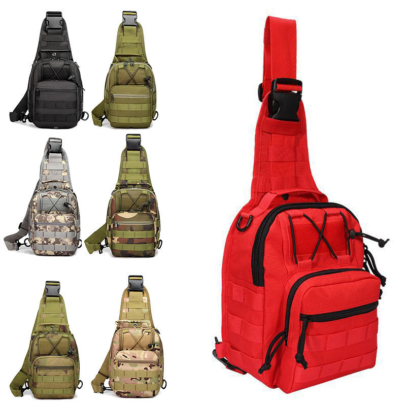Edc Carry Pack - Sac de poitrine tactique polyvalent pour