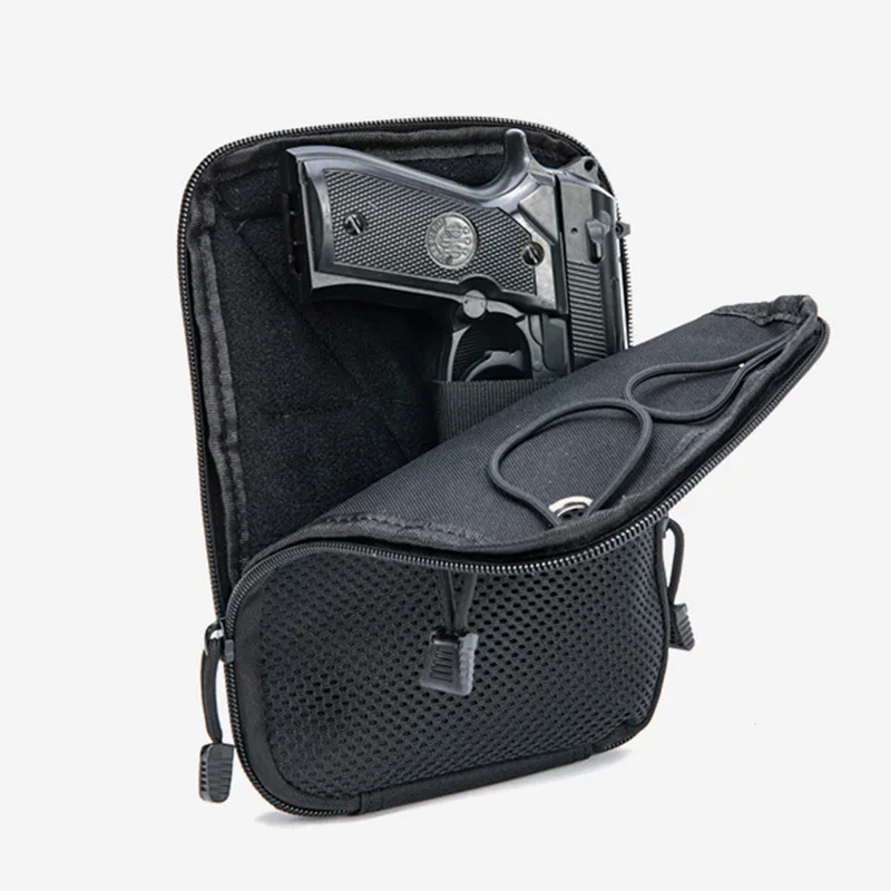 Edc Carry Holster - Étui tactique dissimulé Molle pour pistolet,