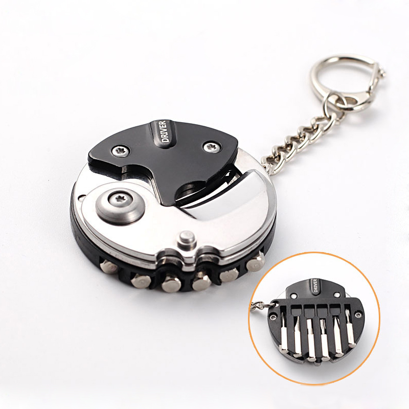 Edc Carry Coins - Porte-clés couteau multifonction, gadgets EDC d'extérieur,