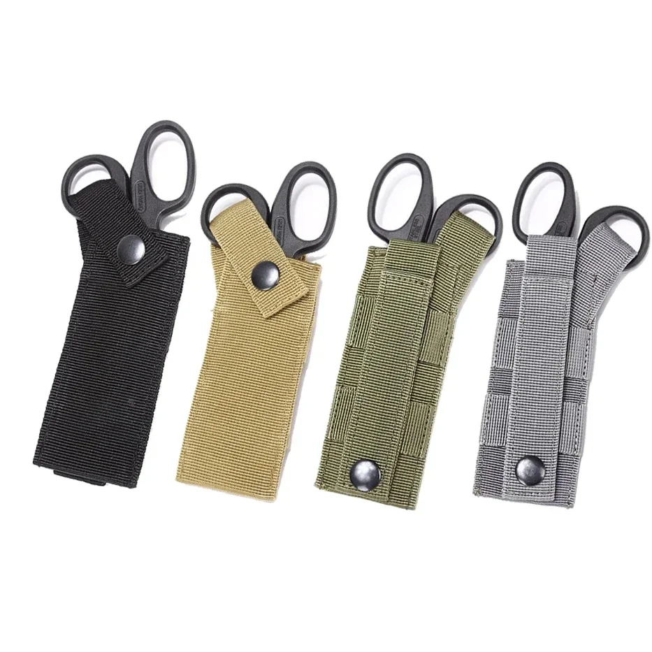 Edc Carry Holster - Pochette tactique Molle pour ciseaux médicaux,
