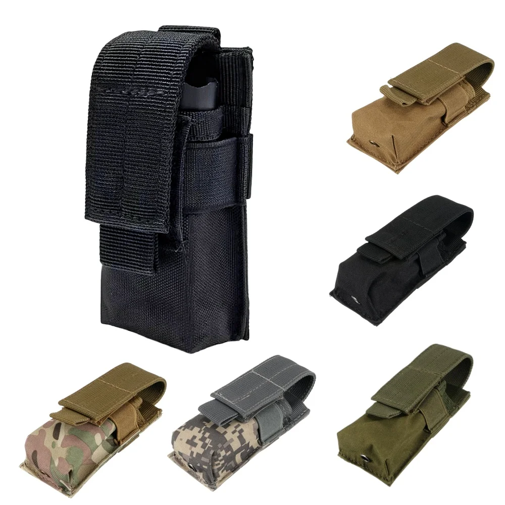 Edc Carry Holster - Pochette tactique Molle pour lampe de