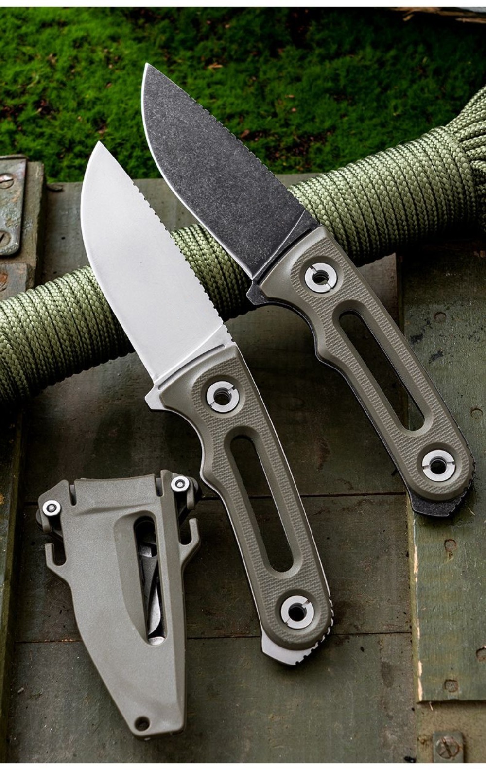 Everyday Carry (Edc) Knife - Couteau à lame fixe portable FX,