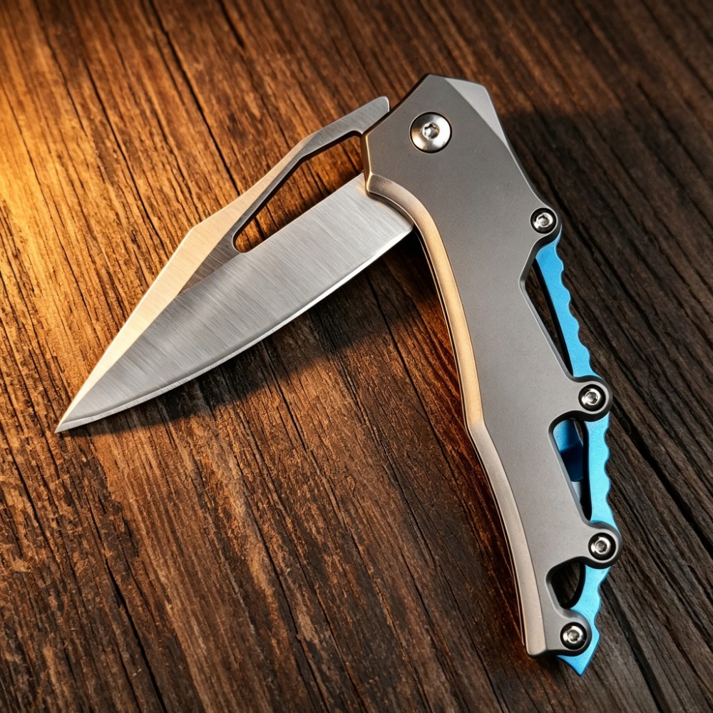 Everyday Carry (Edc) Knife - Couteau pliant compact EDC, lame en