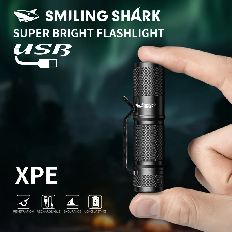 SMILING SHARK Mini lampe torch - Edc Day Carry avis et prix