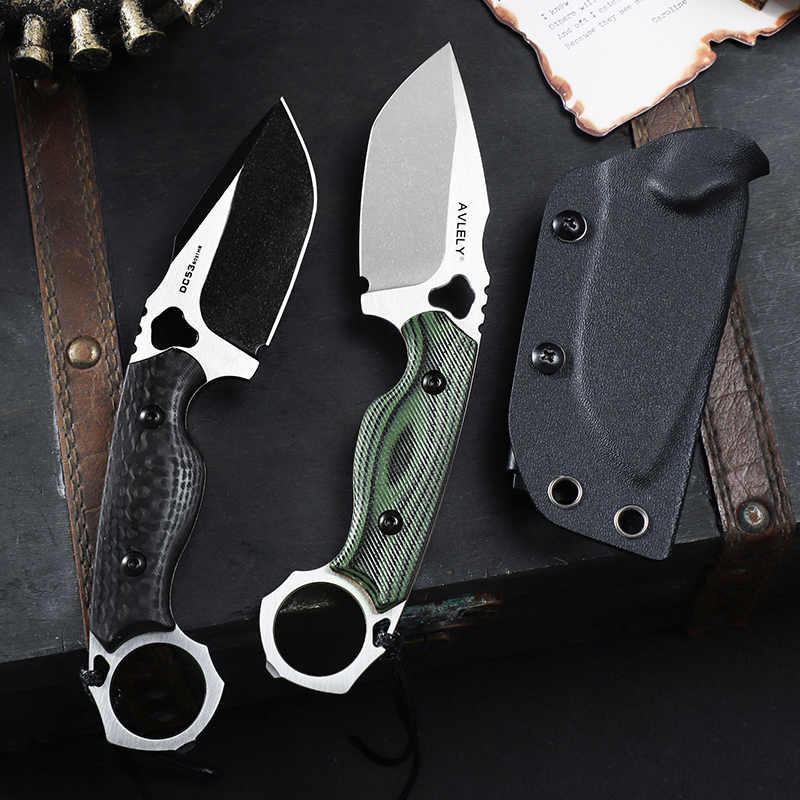 Couteau à lame fixe en acier D - Everyday Carry (Edc) Knife avis et prix