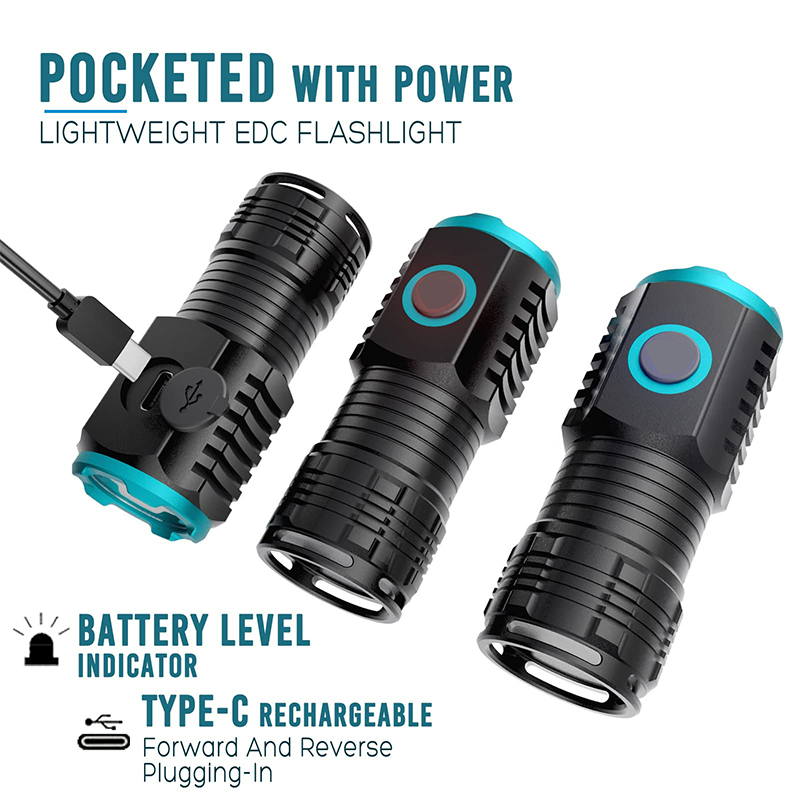 Mini lampes de poche LED recha - Edc Day Carry avis et prix