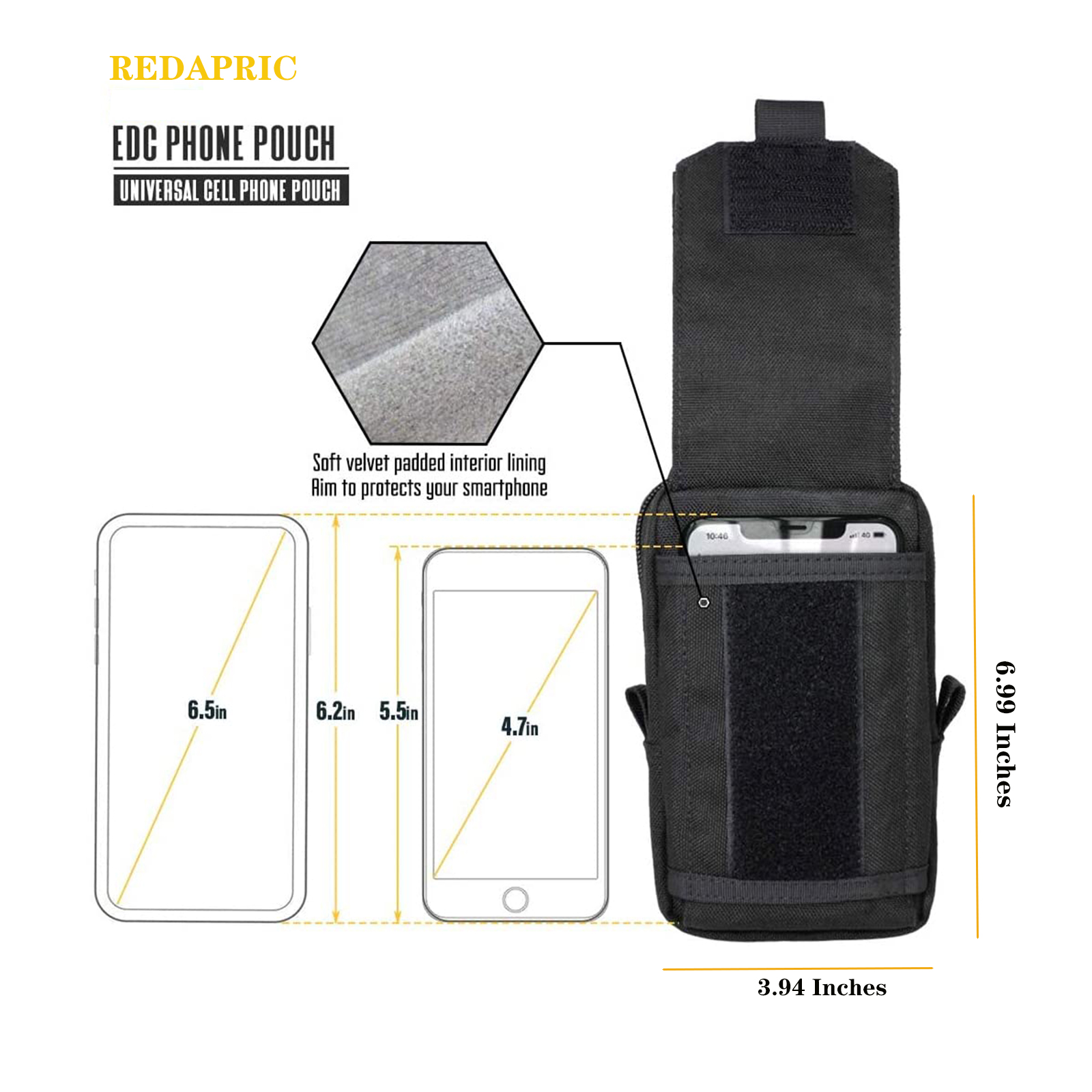 DulMolle-Sac banane en poudre  - Edc Carry Pack avis et prix