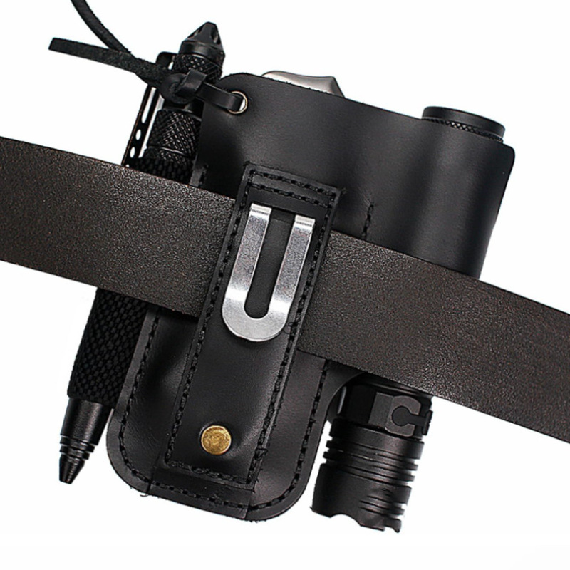 Étui en cuir EDC pour lampe to - Edc Carry Holster avis et prix