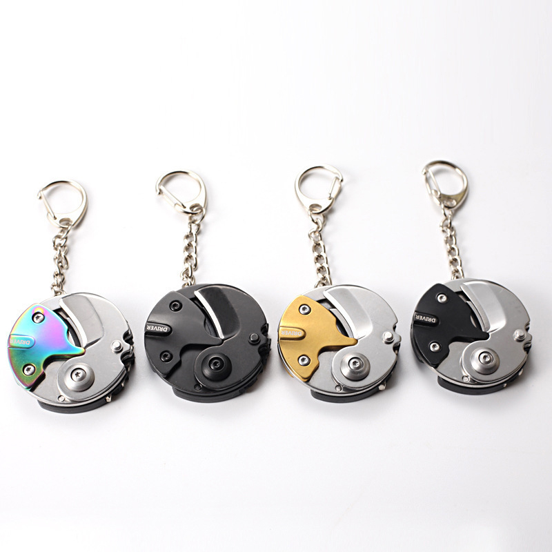 Porte-clés couteau multifoncti - Edc Carry Coins avis et prix