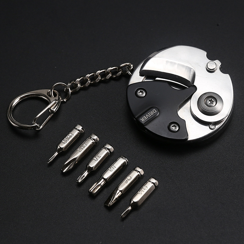 Porte-clés couteau multifoncti - Edc Carry Coins avis et prix