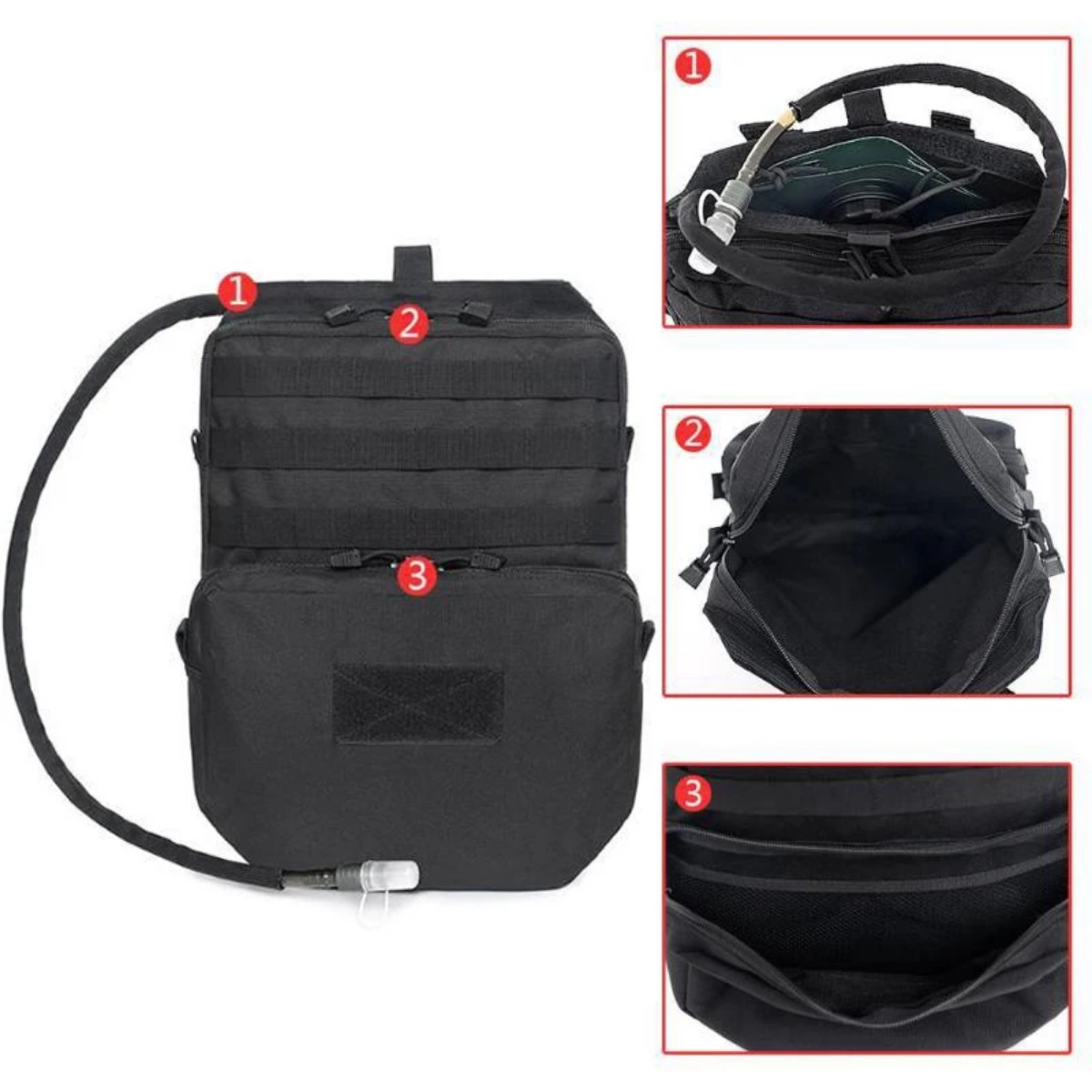 GlaEDC-Sac à dos d'hydratation - Edc Carry Pack avis et prix
