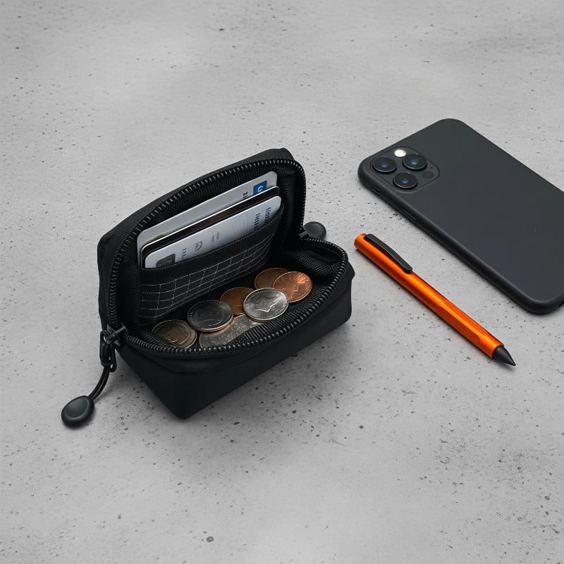 Mini pochette EDC en polyester - Edc Carry Coins avis et prix