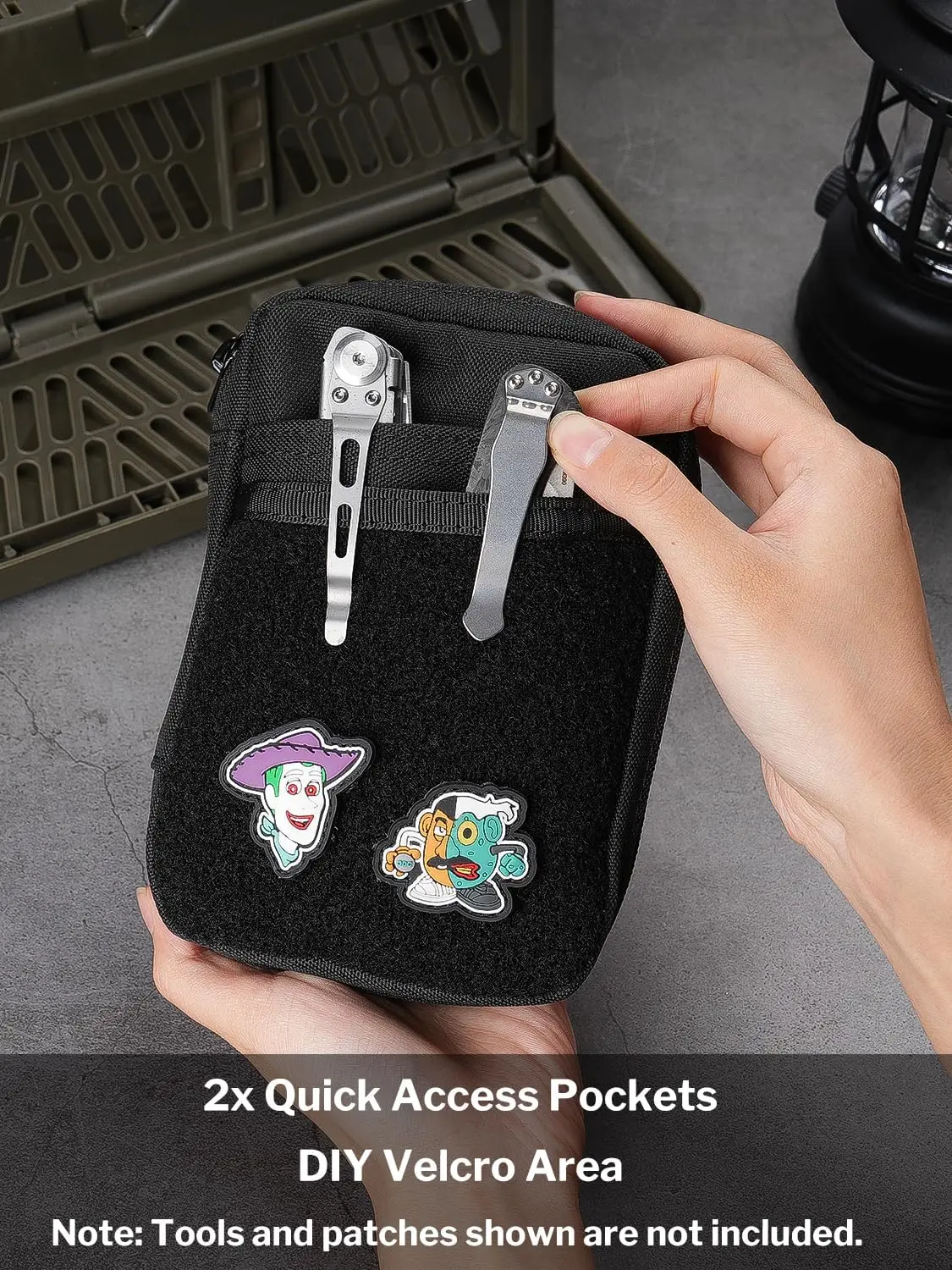 Pochette EDC VIPERADE VE32, Or - Edc Every Day Carry おもちゃ avis et prix