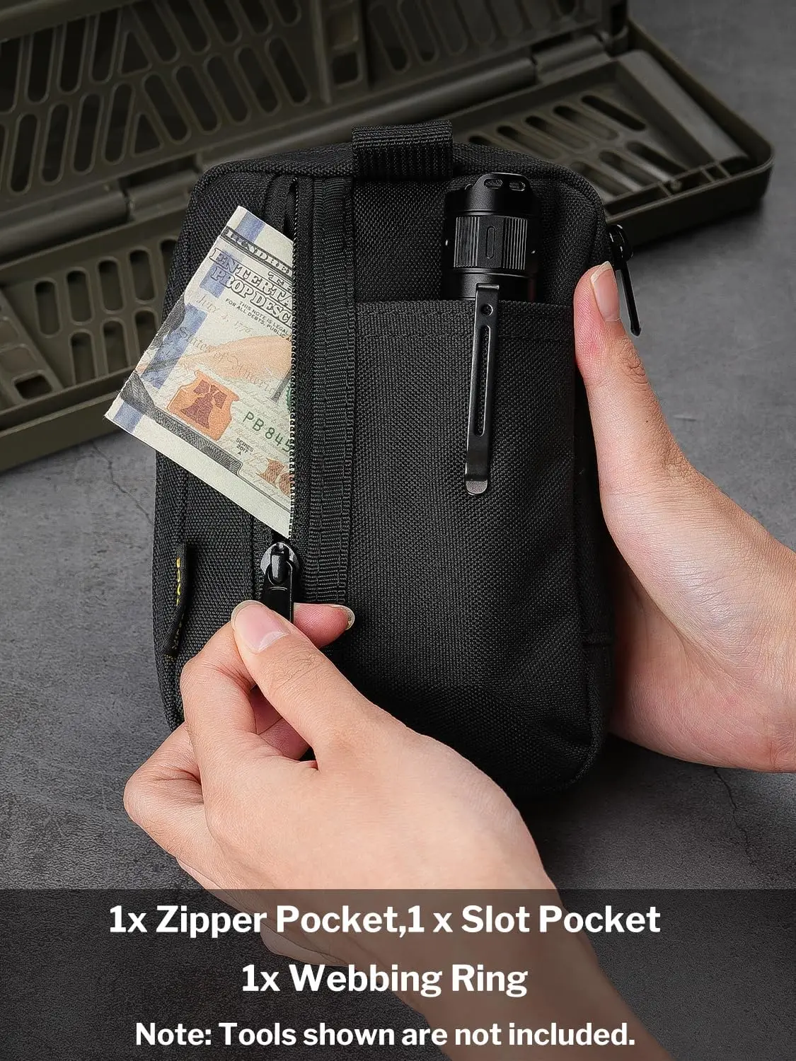 Pochette EDC VIPERADE VE32, Or - Edc Every Day Carry おもちゃ avis et prix