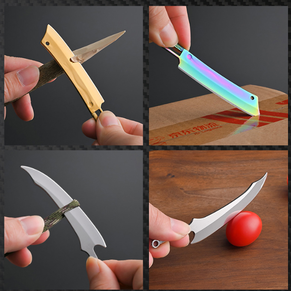 Mini-couteau en titane - Coute - Everyday Carry (Edc) Knife avis et prix