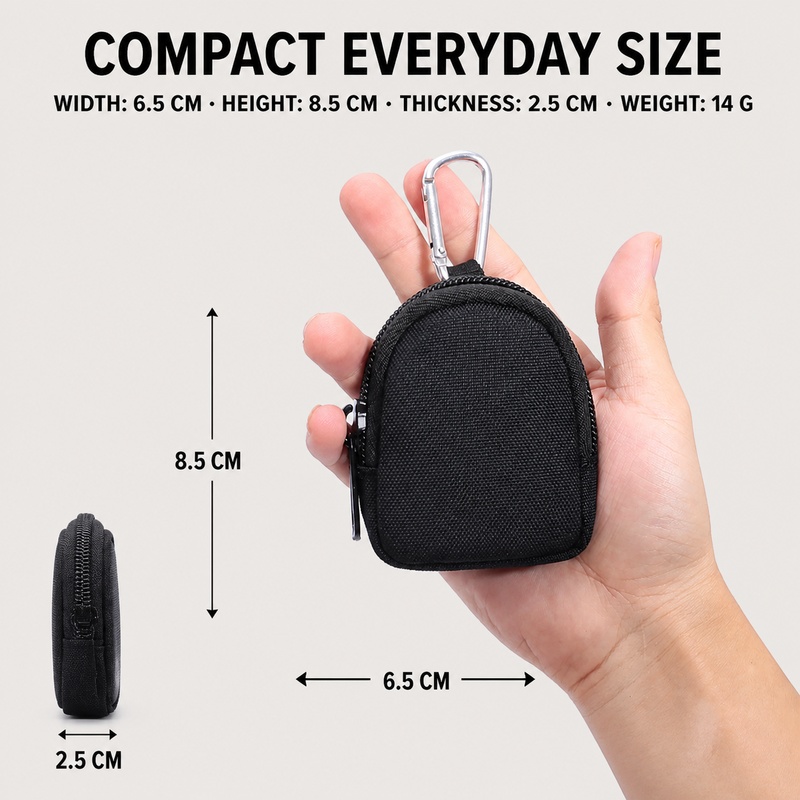 Mini porte-clés et porte-monna - Edc Carry Coins avis et prix