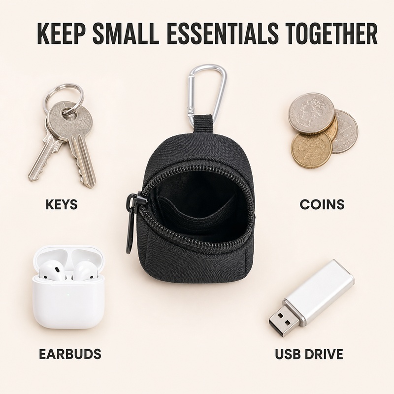 Mini porte-clés et porte-monna - Edc Carry Coins avis et prix