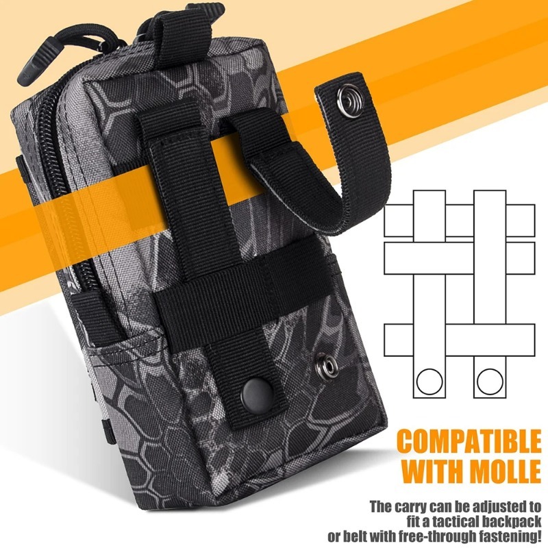 Sac de ceinture tactique MOLLE - Edc Carry Holster avis et prix
