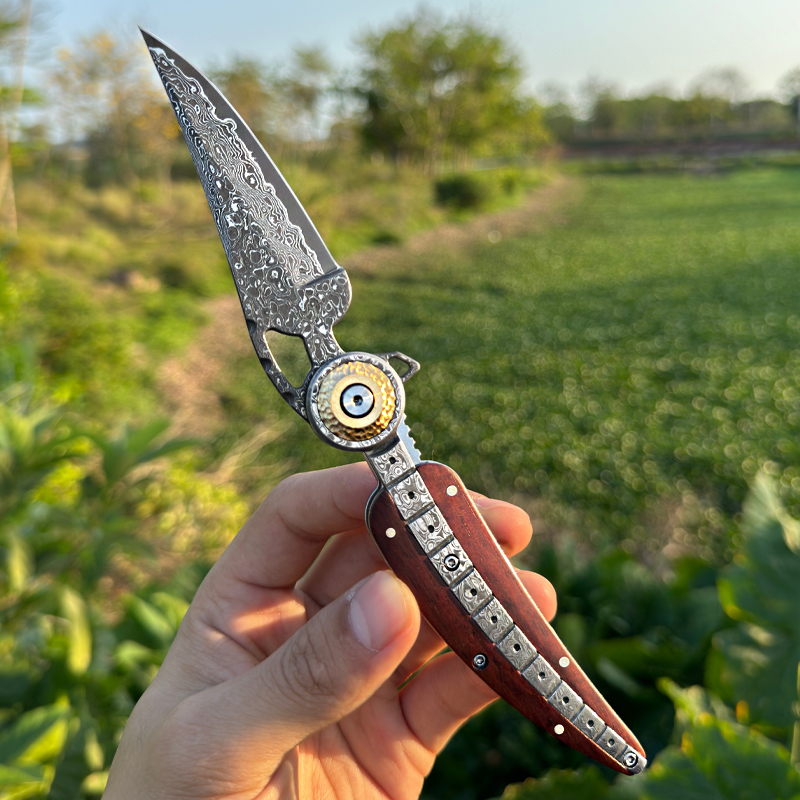 Couteau de poche pliant en aci - Everyday Carry (Edc) Knife avis et prix