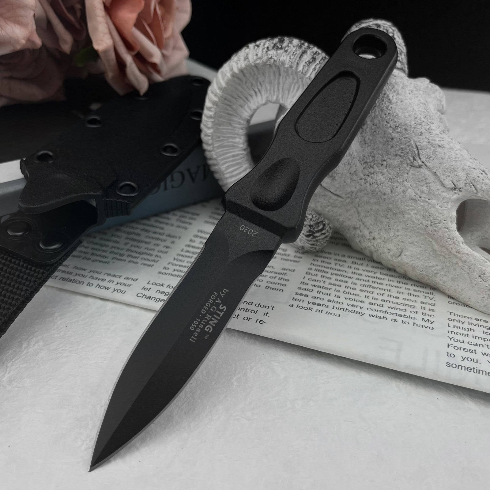 Couteau à lame fixe multifonct - Everyday Carry (Edc) Knife avis et prix