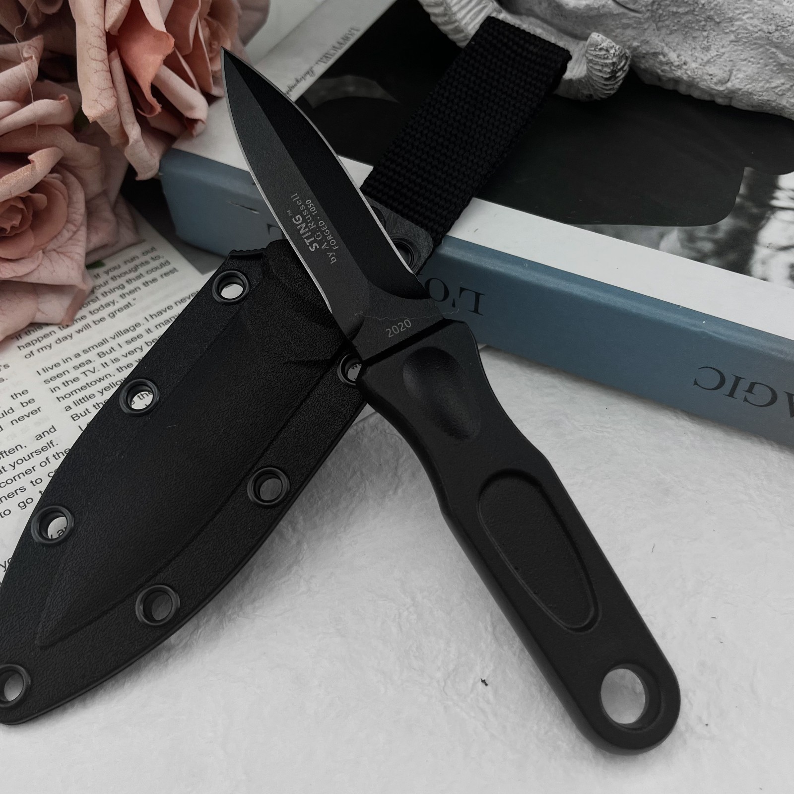 Couteau à lame fixe multifonct - Everyday Carry (Edc) Knife avis et prix