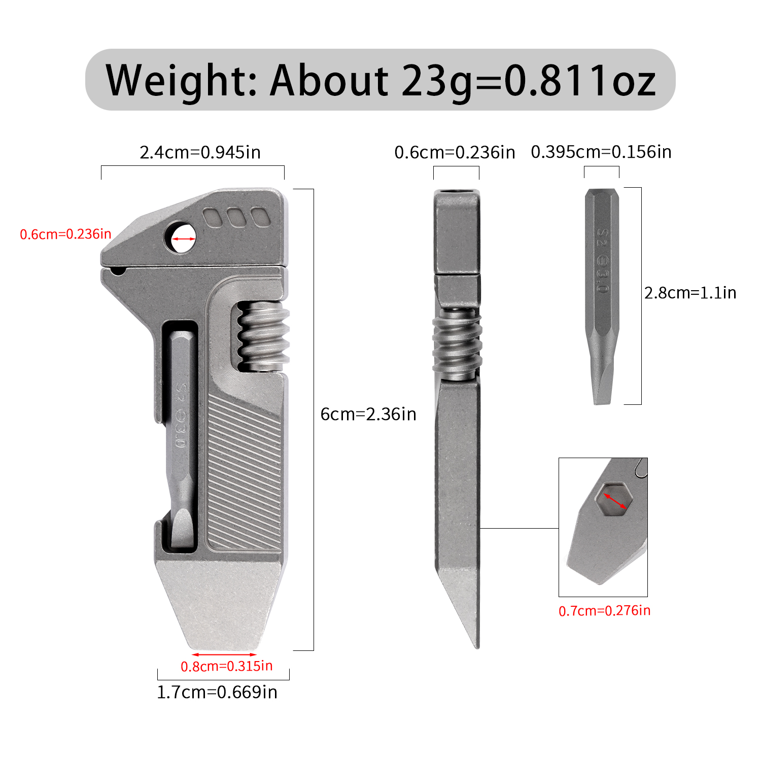 Outil de poche multifonctionne - Edc Gear Every Day Carry avis et prix